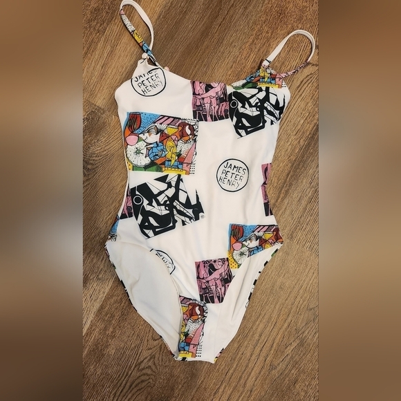Swiminista Other - JAMES Peter Henry Swiminista Marvelous Art Toss One Piece Swimsuit
